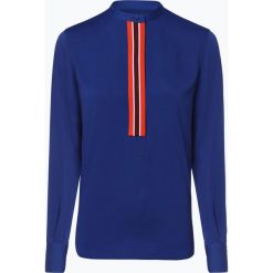 Calvin Klein Womenswear - Bluzka damska, niebieski. Niebieskie topy sportowe damskie marki Calvin Klein Womenswear, w paski, z kontrastowym kołnierzykiem, bez rękawów, bez kaptura. Za 379,95 zł.