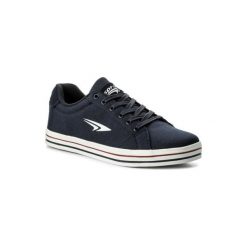 SPRANDI MP40-7468Y. Niebieskie buty sportowe męskie Sprandi, z materiału. Za 99,99 zł.