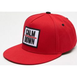 Czapka snapback - Czerwony. Czerwone czapki męskie marki Cropp. Za 39,99 zł.