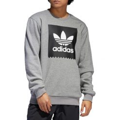 Adidas BB Crewneck DU8330 bluzy męskie szare XL. Szare bluzy męskie Adidas, s, bez wzorów, z bawełny, sportowe, z kapturem, z długim rękawem, długie, bez kaptura. W wyprzedaży za 179,99 zł.