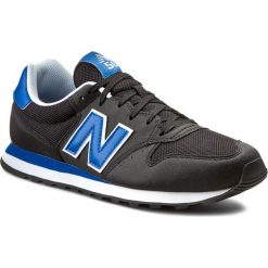 Sneakersy NEW BALANCE - Classics GM500LY Czarny. Czarne sneakersy męskie marki New Balance, na co dzień, bez wzorów, ze skóry ekologicznej, klasyczne, bez zapięcia. W wyprzedaży za 199,00 zł.