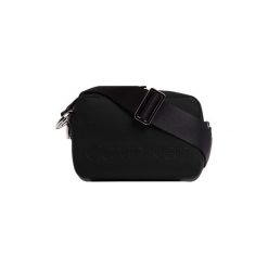 Teczki Calvin Klein Jeans K60K605276 EDGED CAMERA BAG. Czarne aktówki damskie Calvin Klein Jeans, bez wzorów, z jeansu, bez dodatków. Za 277,15 zł.
