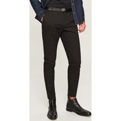 Spodnie męskie: Eleganckie joggery – Czarny