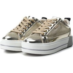 Sneakersy damskie: Sneakersy w kolorze złotym