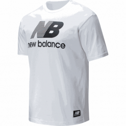 New Balance MT01518WT. Koszulki męskie New Balance, m, bez wzorów, z bawełny, klasyczne, z klasycznym kołnierzykiem, bez rękawów. W wyprzedaży za 99,99 zł.