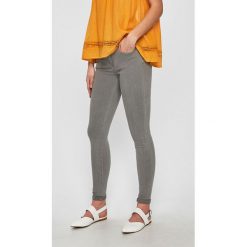 Answear - Spodnie Secret Garden. Szare spodnie damskie ANSWEAR, s, bez wzorów, z elastanu, casualowe. W wyprzedaży za 59,90 zł.