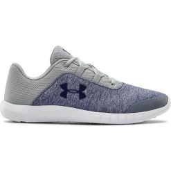 Under Armour Mojo Tenisówki Niebieski Szary. Szare trampki męskie Under Armour, bez wzorów, z materiału, bez zapięcia. Za 257,95 zł.