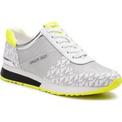 Sneakersy MICHAEL MICHAEL KORS - Allie Trainer 43T9ALFS3D Silver/Multi. Szare półbuty damskie MICHAEL Michael Kors, ze skóry ekologicznej. Za 749,00 zł.