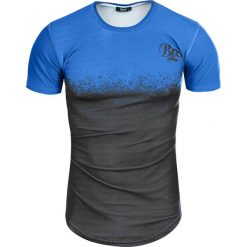 Koszulka męska t-shirt długi Recea. Koszulki męskie Recea, xl, bez wzorów, z bawełny, bez kołnierzyka, z długim rękawem, długie. Za 29,99 zł.