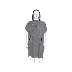 Ponczo BAMBOO BLACK. Szare płaszcze męskie Vada, z haftami, z bawełny. Za 369,00 zł.