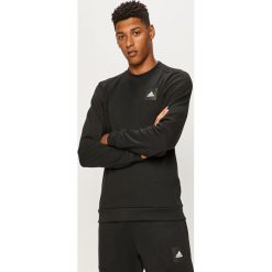 Adidas Performance - Bluza. Czarne bluzy męskie adidas Performance, s, z nadrukiem, z elastanu, z okrągłym kołnierzem, bez rękawów, bez kaptura. Za 229,90 zł.