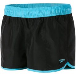 Speedo Swim Shorts Black/Blue M. Niebieskie spodenki sportowe damskie Speedo, m, bez wzorów, z materiału, klasyczne. Za 105,00 zł.