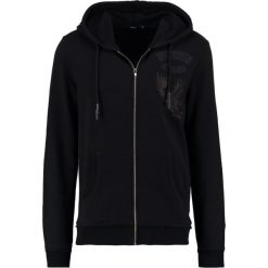 Tigha MAURO PATCH Bluza rozpinana black. Czarne bluzy męskie rozpinane marki Tigha, m, z bawełny. W wyprzedaży za 356,85 zł.