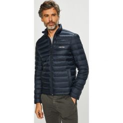 Calvin Klein - Kurtka puchowa. Niebieskie kurtki męskie marki Calvin Klein, z materiału. Za 899,90 zł.