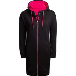 Bluza damska BLD608 - głęboka czerń - Outhorn. Pomarańczowe bluzy damskie Outhorn, bez wzorów, bez rękawów, bez kaptura. W wyprzedaży za 69,99 zł.