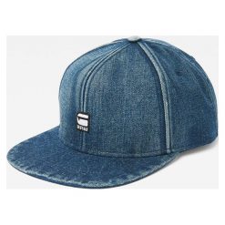 G-Star Raw - Czapka. Szare czapki męskie marki G-Star RAW, z bawełny, retro. Za 199,90 zł.