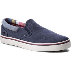 Tenisówki męskie: Tenisówki WRANGLER – Legend Slip On WF0831035 Navy 16
