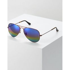 RayBan AVIATOR Okulary przeciwsłoneczne bronzecoloured/copper light grey rainbow. Pomarańczowe okulary przeciwsłoneczne damskie aviatory Ray-Ban. Za 669,00 zł.