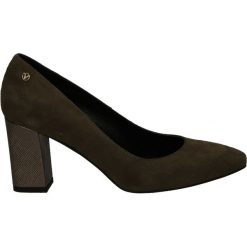 Czółenka - 25008 CAM TER. Czarne czółenka zamszowe Venezia. Za 229,00 zł.
