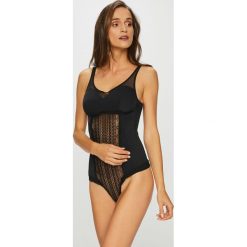 Vila - Body Storia. Czarne body damskie Vila, s, bez wzorów, z elastanu. W wyprzedaży za 89,90 zł.