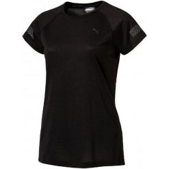 Puma Koszulka Sportowa Nightcat Ss Tee W Black Xs. Czarne topy sportowe damskie Puma, s, z materiału. W wyprzedaży za 129,00 zł.