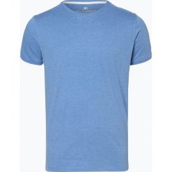 Nils Sundström - T-shirt męski, niebieski. Niebieskie t-shirty męskie marki Nils Sundström, m, z aplikacjami, z bawełny. Za 49,95 zł.