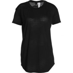 Adidas Performance TEE Tshirt z nadrukiem black. Czarne t-shirty damskie adidas Performance, xxs, z nadrukiem, z bawełny. Za 169,00 zł.