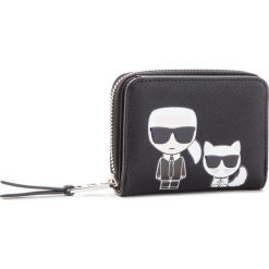 Portfele damskie: Mały Portfel Damski KARL LAGERFELD - 86KW3233 Black