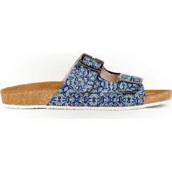 Klapki - skóra naturalna - model 340 - kolor mozaika. Klapki damskie Zapato, bez wzorów, ze skóry, bez obcasa. W wyprzedaży za 99,00 zł.