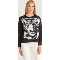 SWETER LIU JO. Czarne swetry damskie Liu Jo, s, z aplikacjami, bez rękawów, bez kaptura. Za 989,00 zł.