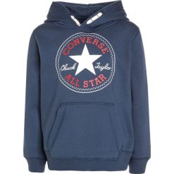 Converse CORE Bluza z kapturem all star navy. Niebieskie bluzy chłopięce marki Converse, z bawełny, z kapturem. Za 199,00 zł.