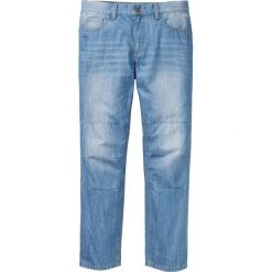 Dżinsy Regular Fit Straight bonprix jasnoniebieski. Niebieskie jeansy męskie bonprix, m, bez wzorów. Za 109,99 zł.