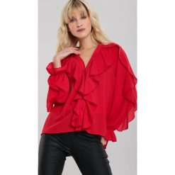 Czerwona Koszula Lilburn. Czerwone bluzki damskie Renee, uniwersalny, eleganckie. Za 99,99 zł.