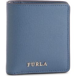 Mały Portfel Damski FURLA - Babylon 1006849 P PR74 B30 Color Piombo f. Niebieskie portfele damskie marki Furla, bez wzorów, ze skóry. Za 415,00 zł.