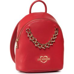 Plecak LOVE MOSCHINO - JC4255PP0AKC0500 Rosso. Czerwone plecaki damskie Love Moschino, bez wzorów, ze skóry ekologicznej, eleganckie. W wyprzedaży za 609,00 zł.