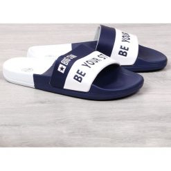 Klapki męskie plażowe basenowe granatowe Big Star FF174515. Klapki męskie BIG STAR, bez wzorów. Za 55,99 zł.