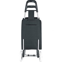 Shopper bag damskie: Torba „Clichy” w kolorze czarnym na zakupy – 35 x 95 x 28 cm