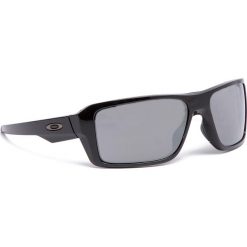 Okulary przeciwsłoneczne OAKLEY - Double Edge OO9380-1566 Polished Black/Prizm Black Iridium. Czarne okulary przeciwsłoneczne męskie marki Oakley, z tworzywa sztucznego. W wyprzedaży za 509,00 zł.