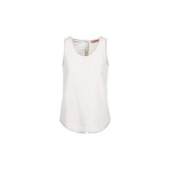 Topy na ramiączkach / T-shirty bez rękawów Moony Mood IGUOHIAVINE. Białe bluzki damskie Moony Mood, s, bez wzorów, bez kołnierzyka. W wyprzedaży za 103,20 zł.