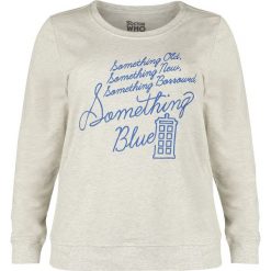 Bluzy damskie: Doctor Who Something Blue Bluza damska odcienie beżowego
