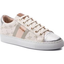 Sneakersy JOOP! - Coralie 4140004437 Offwhite 101. Brązowe półbuty damskie JOOP!, ze skóry. W wyprzedaży za 279,00 zł.
