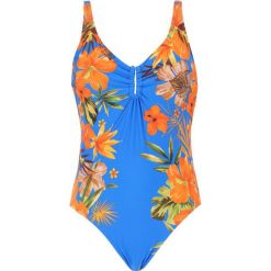 Strój kąpielowy Desigual Tulum 20SWMK07. Niebieskie stroje kąpielowe damskie Desigual, s, bez wzorów, z elastanu. Za 299,00 zł.