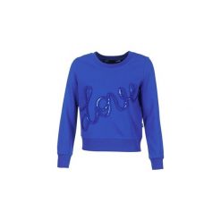 Bluzy Love Moschino W632201E1774. Niebieskie bluzy damskie marki Love Moschino. Za 566,30 zł.