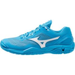 Mizuno WAVE V Obuwie do piłki ręcznej blue jewel/white/hawaiian ocean. Niebieskie buty do koszykówki męskie marki Mizuno, z gumy, mizuno wave. Za 589,00 zł.