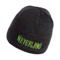 Czapki męskie: NEVERLAND Czapka męska Pure czarno-szara (P-04-PURE-133-UNI)
