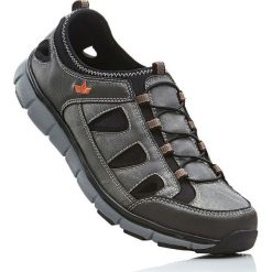 Buty outdoorowe Brütting bonprix szaro-czarny. Czarne buty skate męskie bonprix, na sznurówki. Za 79,99 zł.