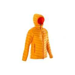 Kurtka alpinistyczna puchowa Light damska. Brązowe kurtki damskie puchowe marki SIMOND, s, z materiału. Za 299,99 zł.
