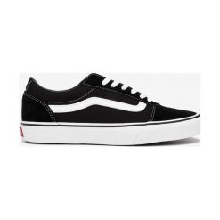 Vans Ward Tenisówki Czarny. Czarne trampki męskie Vans, bez wzorów, ze skóry, bez zapięcia. Za 309,95 zł.