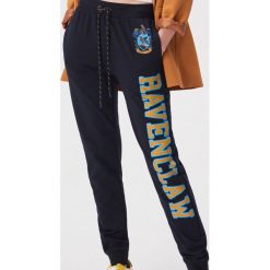 Spodnie dresowe Harry Potter - Granatowy. Niebieskie spodnie damskie Sinsay, s, z dresówki. Za 59,99 zł.