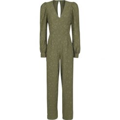 Kombinezony damskie: Voodoo Vixen Nadine Olive Green Jumpsuit Kombinezon oliwkowy